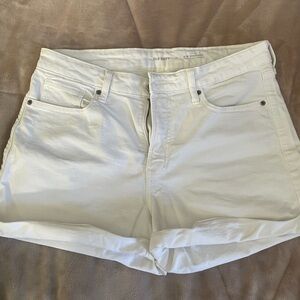 Old Navy Women's Cream Jean Shorts